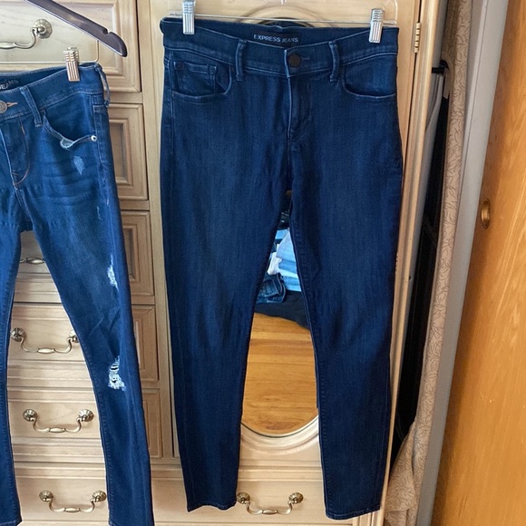 Lot of 2 Express Jeans - Picture 3 of 8
